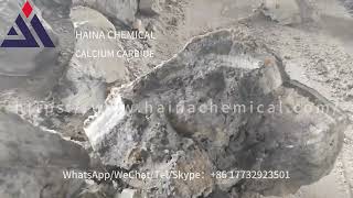 Calcium Carbide 50-80Mm Cac2 Made In China Production Process -Carbide-Cathy