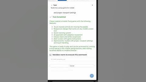 blackbox.ai coding agent accessible from your phones!