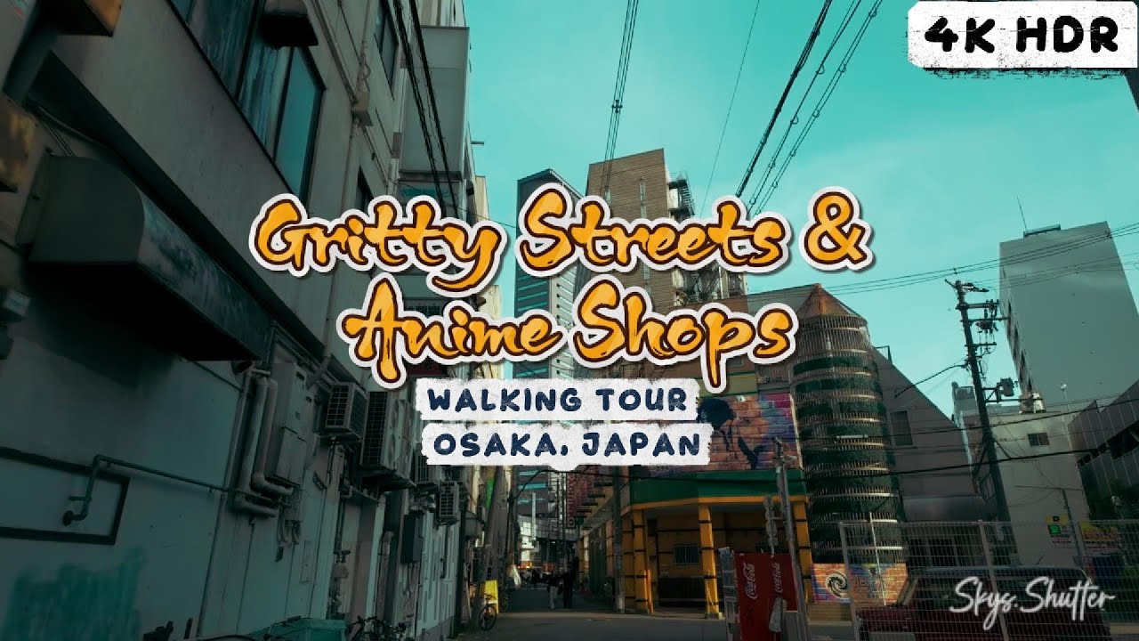 Osaka Day Adventure: From Gritty Backstreets to Gamer Paradise (Before Dotonbori)