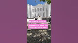 rehat sejenak . setelah perjalanan jauh. #driver #toyota #avanza #masjid #sholat #aceh