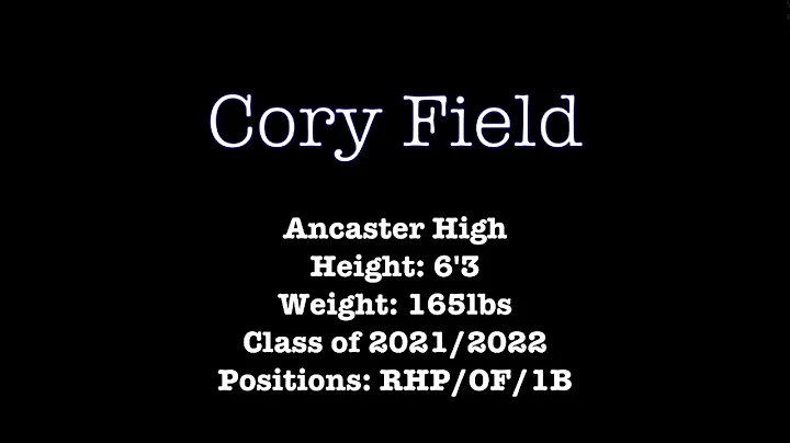 Cory Fields Recruiting Video