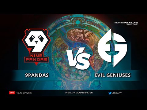 🔴DOTA 2 [RU] Evil Geniuses vs. 9Pandas [Bo2] - The International 2023 - Group Stage