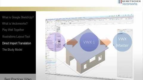 From SketchUp to Vectorworks