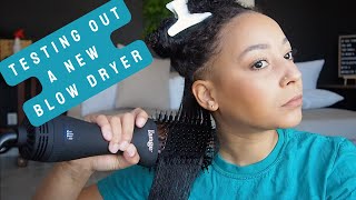 Testing Out L'Ange Blow Dryer | Natural 3C Hair