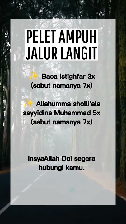 Pelet ampuh jalur langit #pelet #jalurlangit #viralvideo