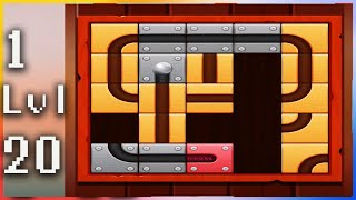 Ball Roll Unlock Puzzle - Gameplay Walkthrough - Levels 1-20 ( WORLD 2 ) screenshot 3