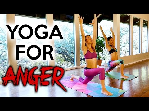 Yoga For Weight Loss: Let Go Of Anger! Anxiety & Stress Relief, Beginners Home Workout