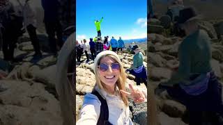 We summited Australia’s highest mountain! Vlog on our YT  #shorts #hiking #australia