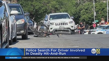Police searching for driver in deadly Bronx hit-and-run