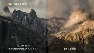 Nd2Nd32 可変Ndフィルター Nano-Xシリーズの使用シーン