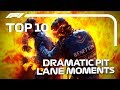 Top 10 moments of pit lane drama