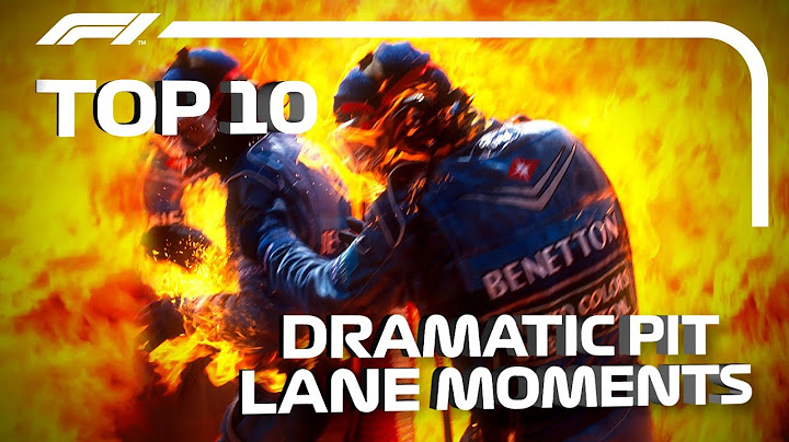 Top 10 Moments of Pit Lane Drama