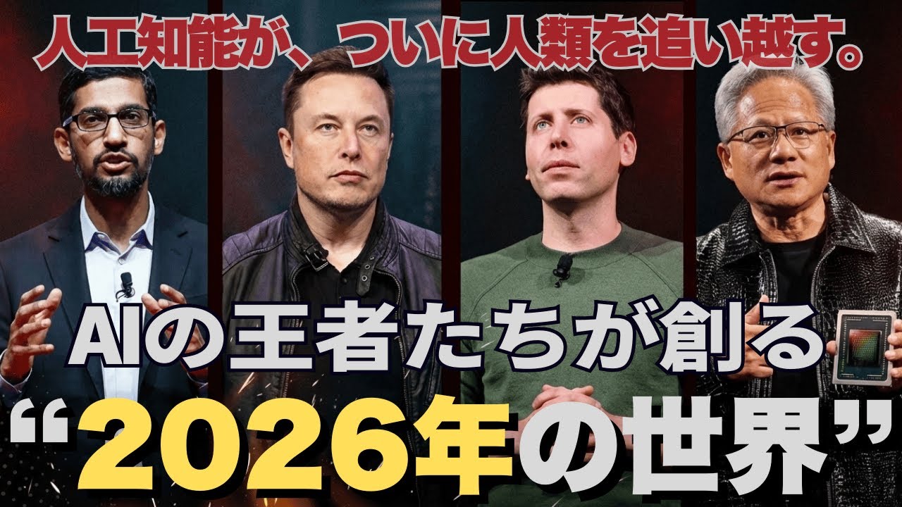 【2026年】これから“たった1年”で私たちの生活はここまで変わる。