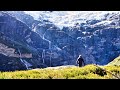 Solo Hiking the Earnslaw Burn in New Zealand.