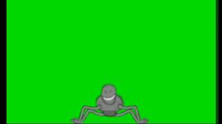 Anxious Dog Jump scare on the Nightmare green screen