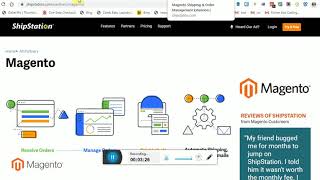 Magento 2 integration with shipstation