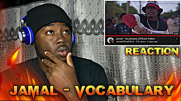 Jamal - Vocabulary (Official Music Video) Review/Reaction