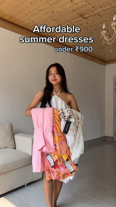 Affordable summer dresses under ₹900 #summerdresses #dresses ses