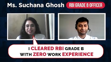 RBI Grade B Interview with No Work Experience |  Topper