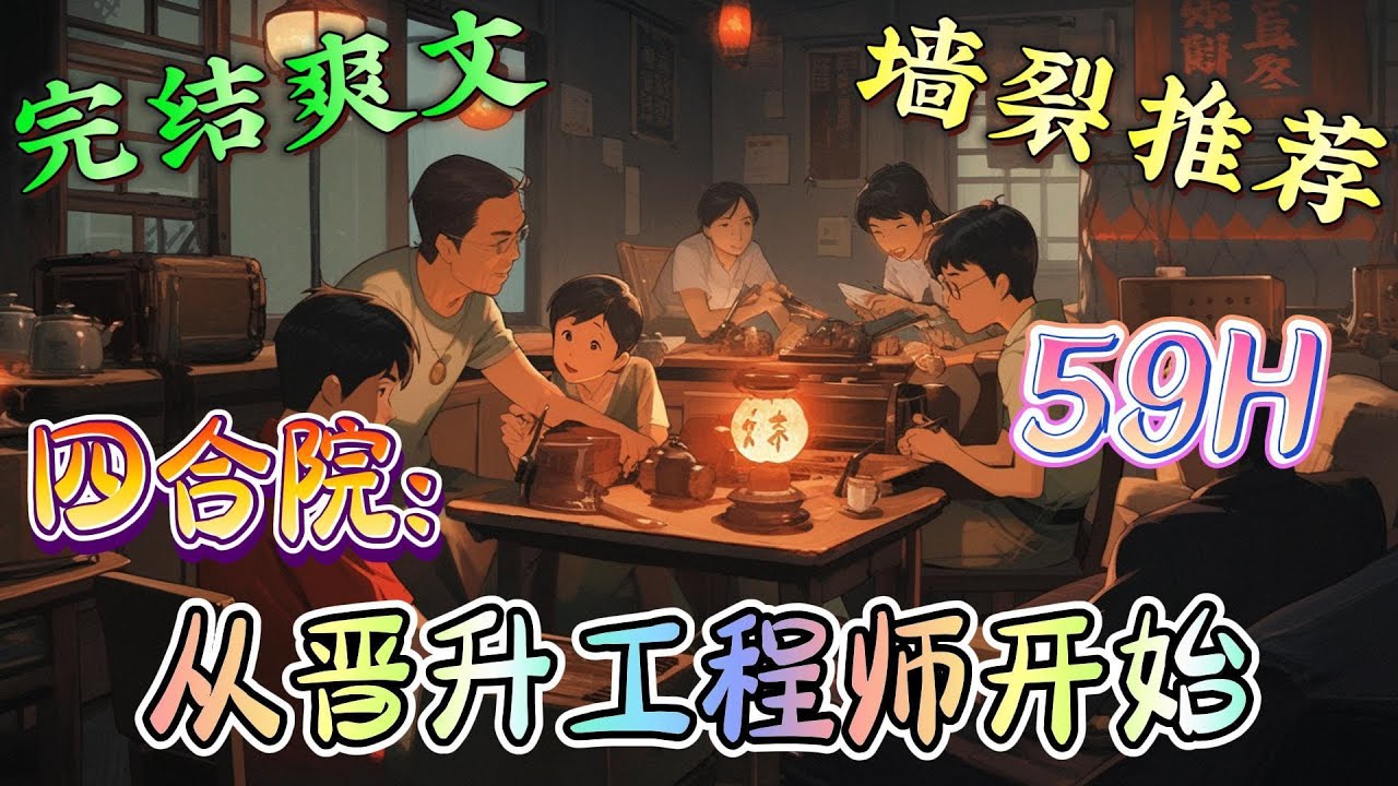 ❤️‍🔥《四合院：从晋升工程师开始》穿越四合院，娄晓娥的母亲正想给女儿找个出身清贫的人。婚后两人恩爱，连生四个儿子。成为轧钢厂工程师的那天，贾东旭出事了。#有声漫画#四合院#穿越#爽文