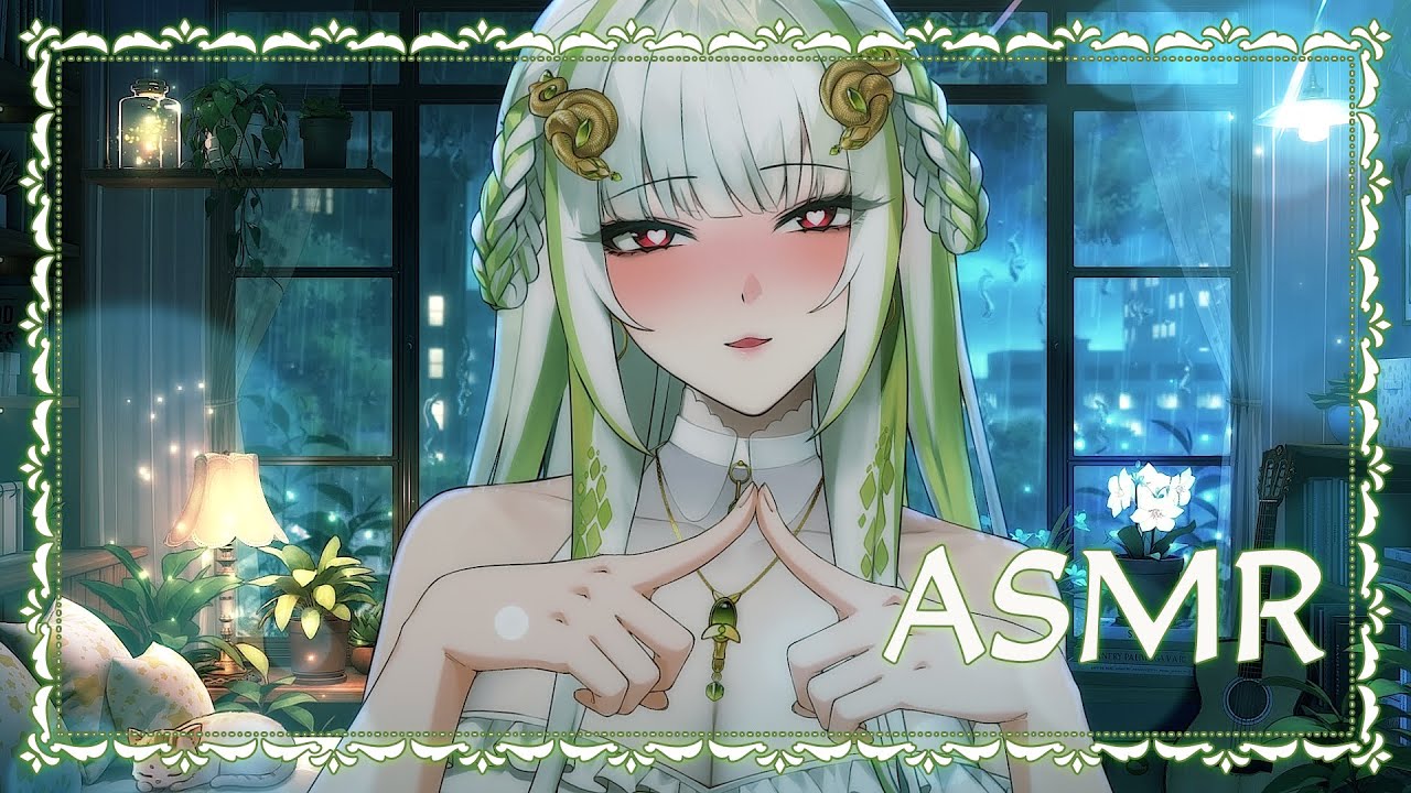 【黑3DIO/ASMR】 I'm waiting for you💚 🐍✨ #vtuber