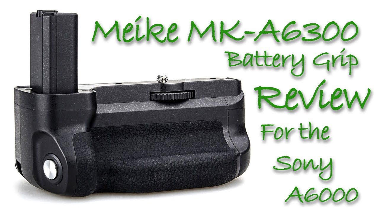 Meike MK-A6300 Pro Vertical Shooting Battery Grip Power Pack With 100M