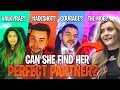 Can BrookeAB Find Her Perfect Match WITHOUT Seeing Them? ft. CouRageJD, Nadeshot, Valkyrae, The Mob