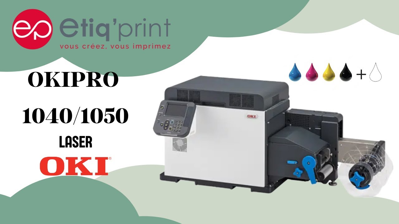 OKI Pro 1040 et 1050 Imprimante étiquette couleur