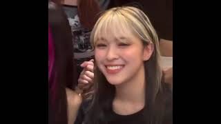 ITZY Ryujin with Her bangs hairstyle