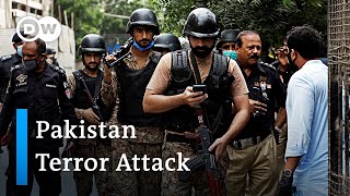 Multiple deaths after terrorist attack on Pakistan Stock Exchange in Karachi | DW News