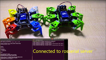 86Hexapod with ROS Demo