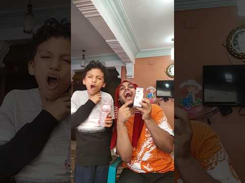 خدعة الام عشان ابنه ياخد الدواء