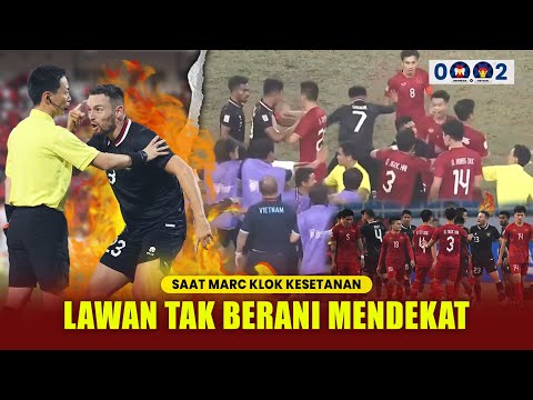 MENG3RIKAN😱 Detik-detik Baku Hant4m Marc Klok vs Vietnam | Semifinal Leg 2 Piala AFF 2023