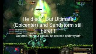 DotA v6.68c Scorpion (Sand King) bug