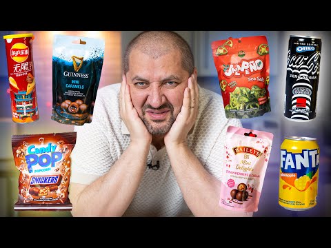 Большая дегустация! Пробую странные вкусы известных брендов