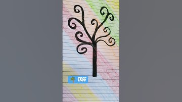 #Tree drawing # youtube shorts #art