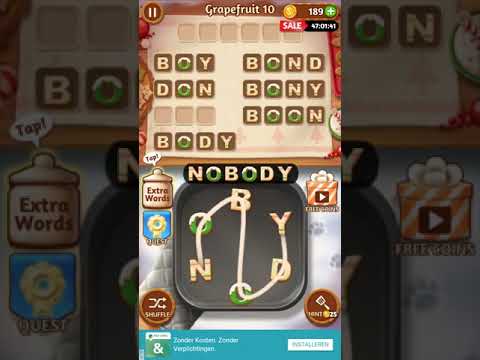 Word Cookies Star Chef   Grapefruit Level 10