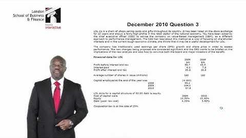 LSBF ACCA 10 STEPS TO PASS P5: STEP 1