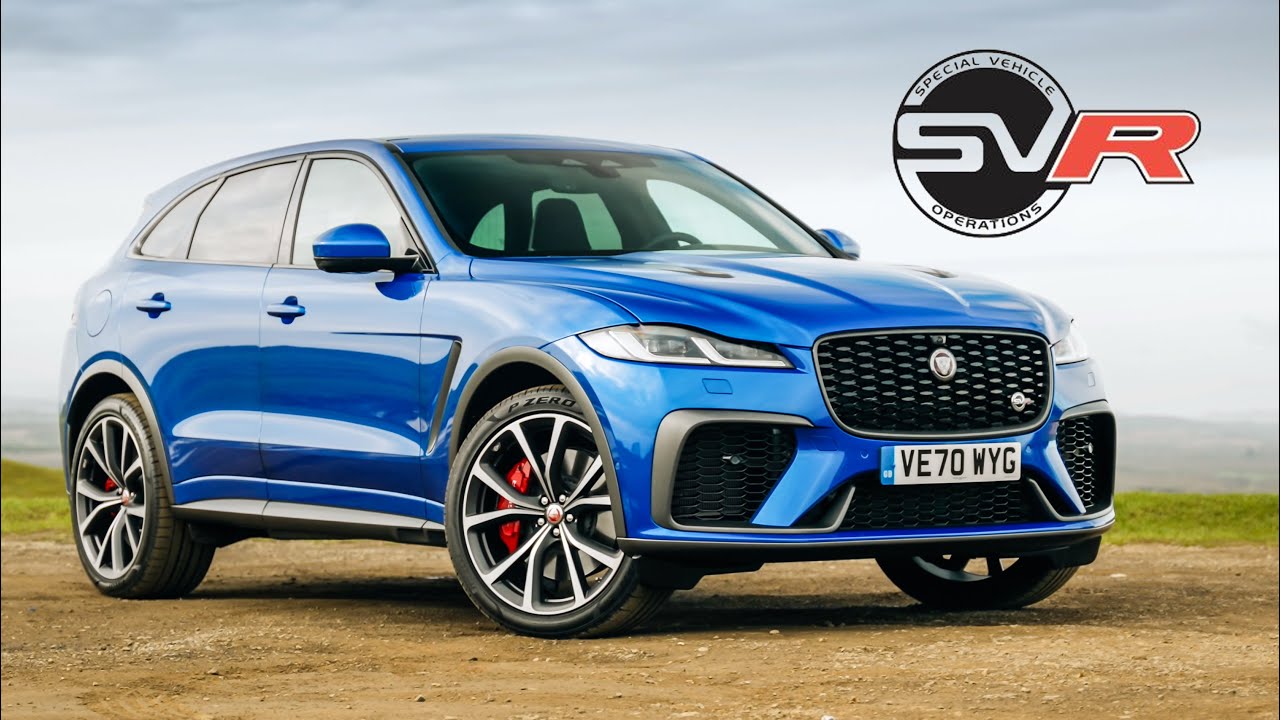 21 Jaguar F Pace Svr Review 542bhp Supercharged V8 Suv Carfection 4k Youtube