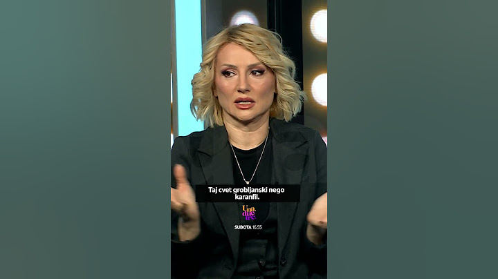 Goca Tržan "Kupi mi ružu, nemoj da si go*no jeftino"