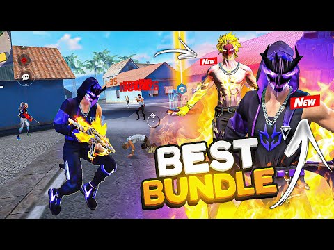 New Look Changer Bundle 😱 First Solo Vs Squad Gameplay Free Fire 