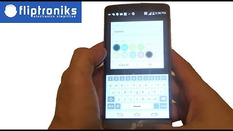 LG G3: How To Create/Add Or Remove Folders - Fliptroniks.com