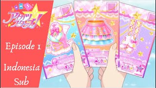 Aikatsu Stars! Episode 1, Awal Mula Mimpi Yume (Sub Indonesia)