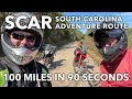 South Carolina Adventure Route | 100 Miles in 90 Seconds