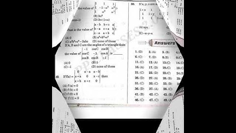 DETERMINANT AND MATRIX MCQ, FOR CBSE/CHSE #shorts #viralshorts #youtubeshorts #mathematics