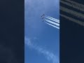 6 F-16s do a flyby