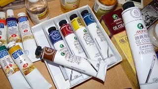 Видео Масляная живопись: с чего начать? Краски (автор: Artist Kirill S)