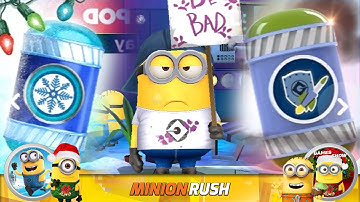 New Years Chase Prize Pod & High Tech Event Minion Rush Striker Mel Bee do gameplay walkthrough