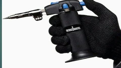 BernzOmatic Trigger-Start 3-in-1 Micro Torch Handheld Head Refill use butane Torch
