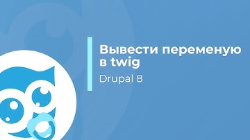 Как вывести свою переменную в twig drupal 8